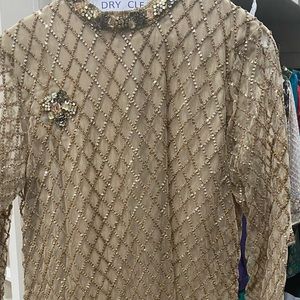 Eid outfit. 1 pc kurta in new with sequins and emb